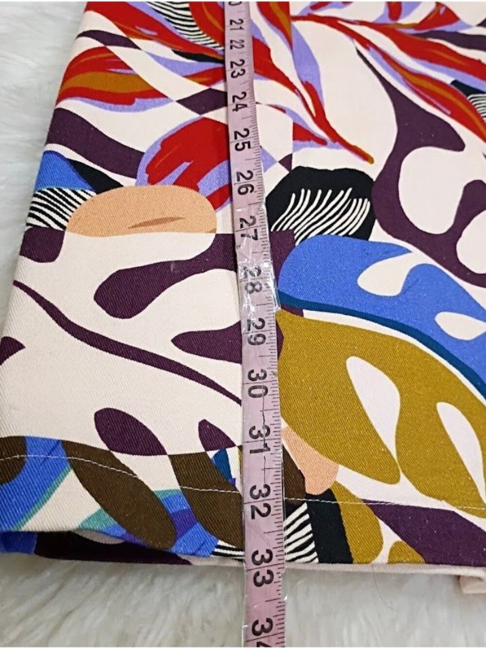 Avec Les Filles Size 12 Multicolored Sleeveless Mini Dress Resort Brunch Design - Picture 8 of 9